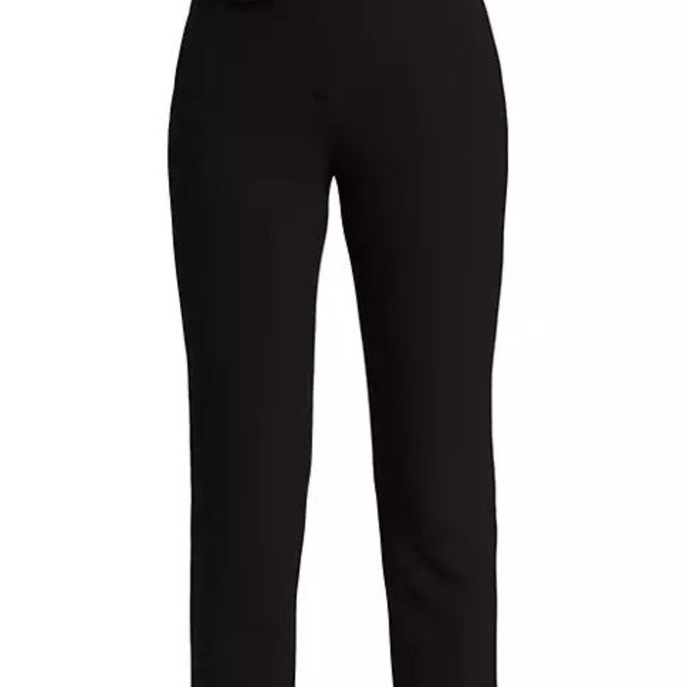 Veronica Beard Renzo Trousers - Black with Silver Buttons